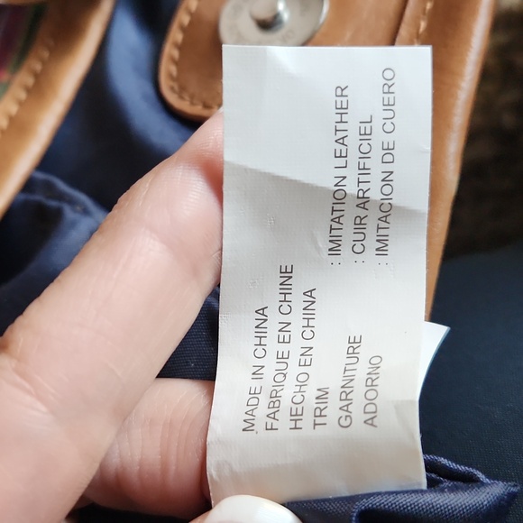 Tommy Hilfiger multicolored plaid tote bag - Picture 9 of 12